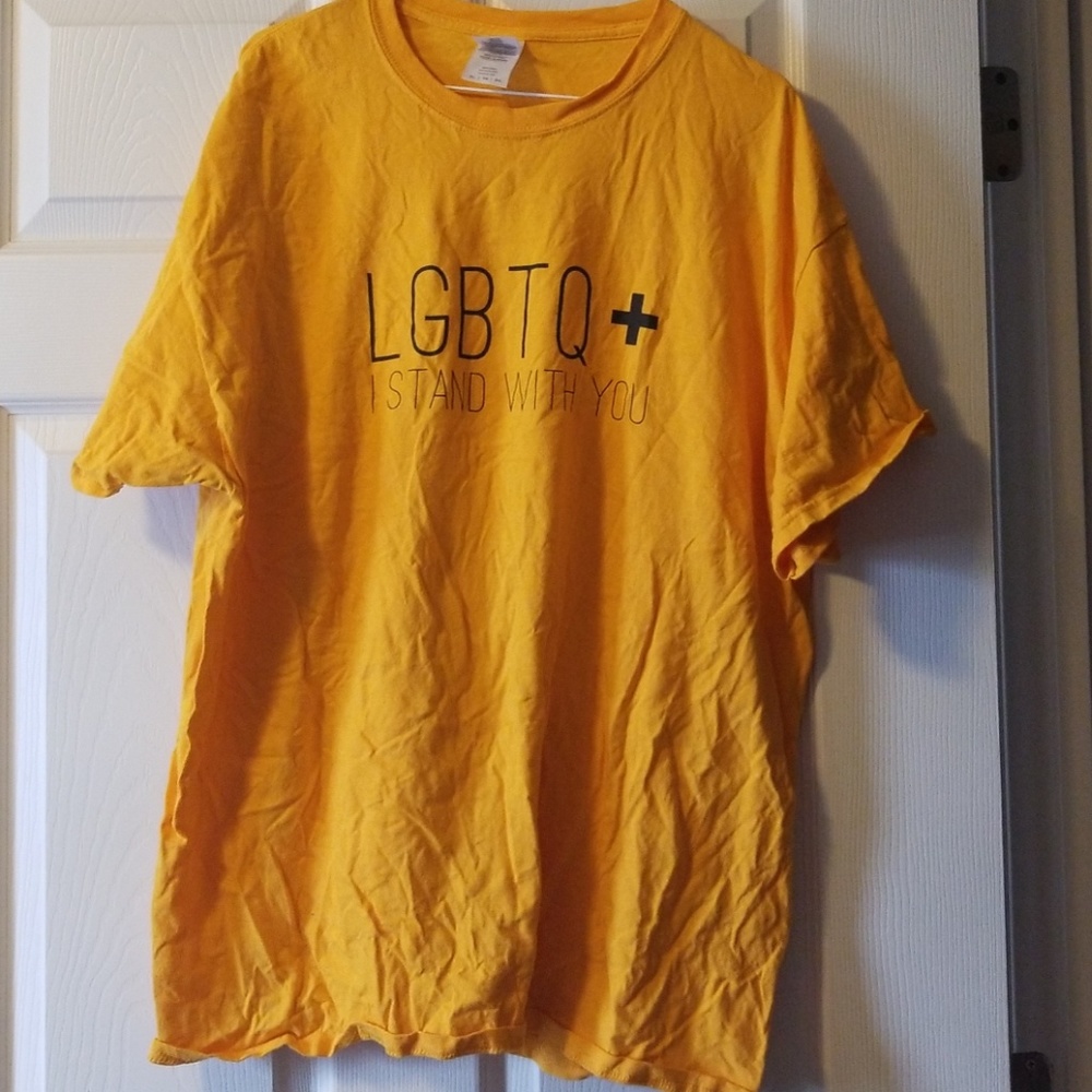 Yellow LGBTQ T-Shirt